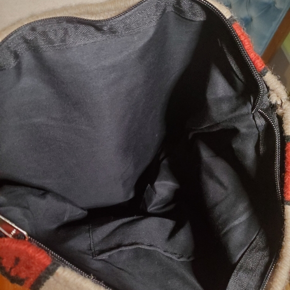 Handmade Woven Southwestern Shoulder Bag - Picture 3 of 4